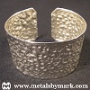 Hammered Wide Cuff main picture