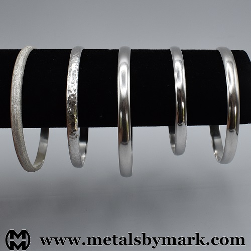half-round profile bangles