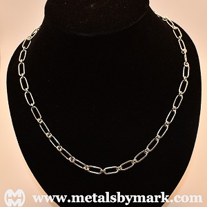 2 in 1 chain link necklace