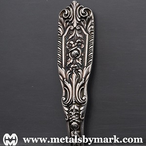 Westmorland Milburn Rose spoon utensil fork silverware keychain keyring