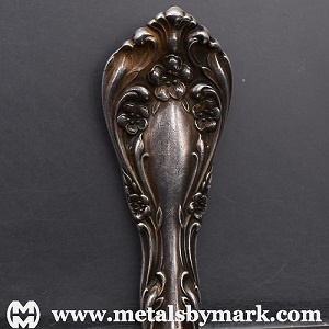 Alvin Chateau Rose spoon utensil fork silverware keychain keyring