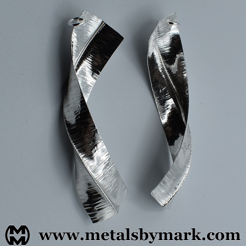 foldform foldformed earrings