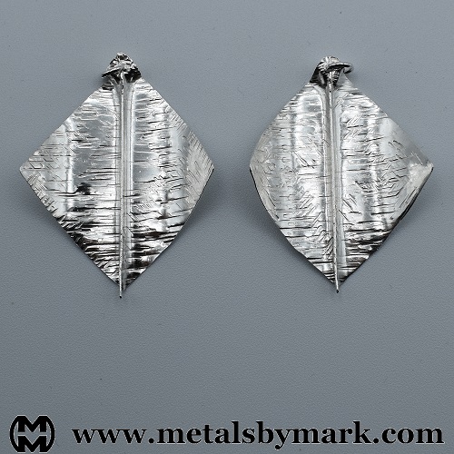 foldform foldformed earrings