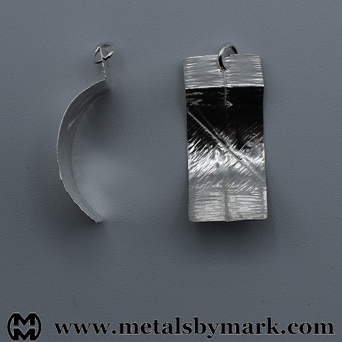 foldform foldformed earrings