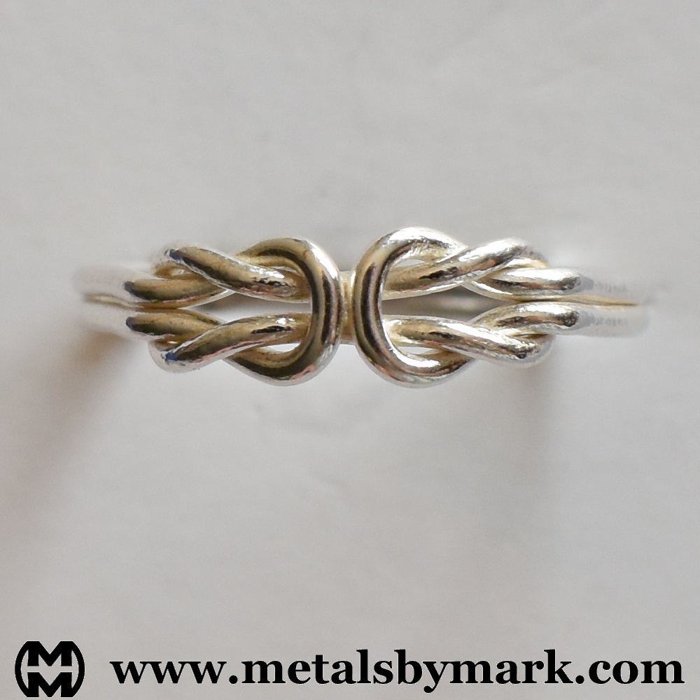 infinity sailor's knot ring