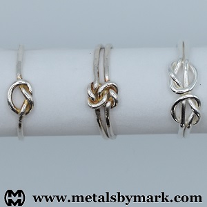 overhand knot ring