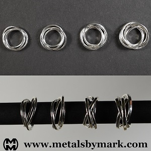 mobius four-band ring