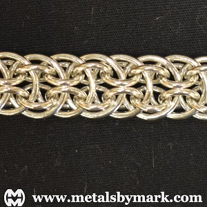 Chainmail necklace weaves sales