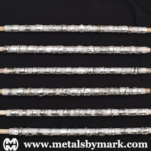 silverplated spoon fork utensil ring