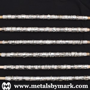 silverplated spoon fork utensil ring