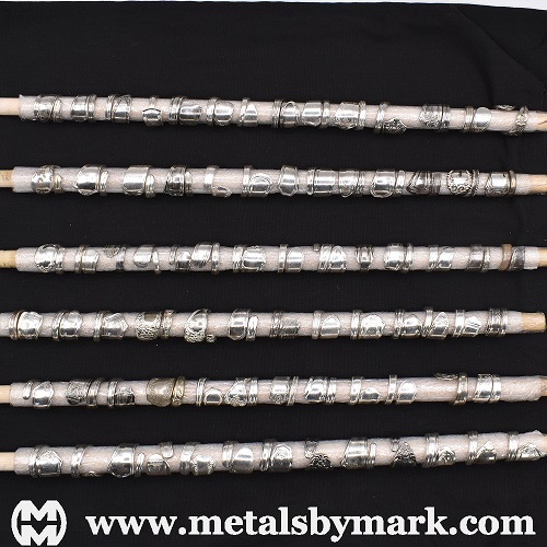 silverplated spoon fork utensil ring