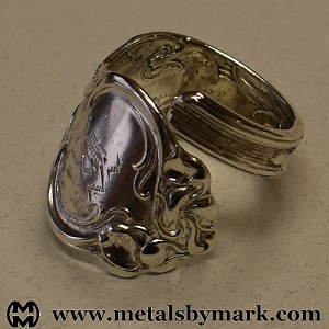 wallace violet spoon ring