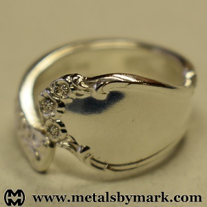 Rogers Wedding Bells spoon ring