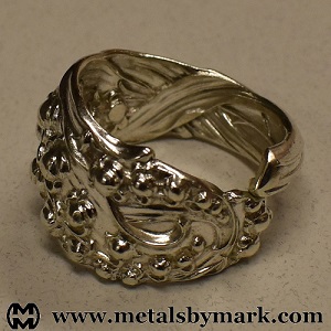 alvin lily of the valley spoon ring